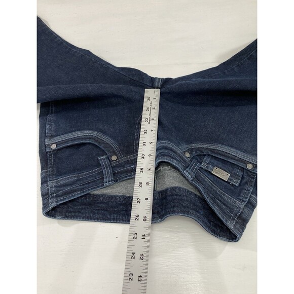 KÜHL Women’s 2 Short Blue Denim Straight Leg Jeans Outdoor Hiking Casual - Picture 9 of 12